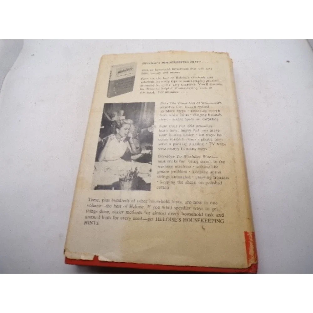 Heloises Kitchen Hints by Heloise 1963 Hardcover Second Printing Vintage Book